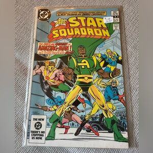 All-Star Squadron Comic Book Featuring Amazing-Man